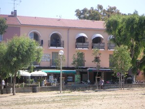 Luxury apartment building