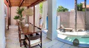 Outdoor dining