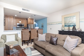 Seating area in living room