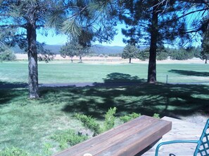 Beautiful open views of Sunriver and Mt. Bachelor landscapes.