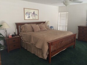 large luxury master suite with huge his and hers bath