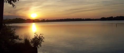 Sunset on Hutchins Lake  is different every evening.