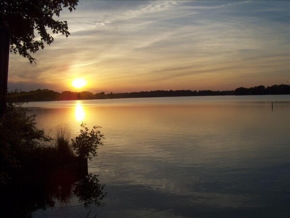 Sunset on Hutchins Lake  is different every evening.