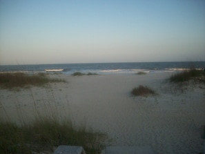 Ocean and beach view
