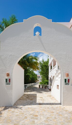 Driveway Entrance Chango Villa