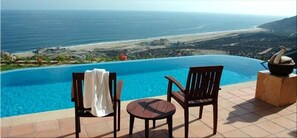 Infinity Edge Pool Overlooking the Pacific Ocean
