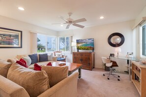 Living Room w/ ocean view