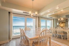 Ocean Front Dining Area