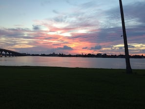 Sunset - amazing views from patio, MBR, LR, etc.