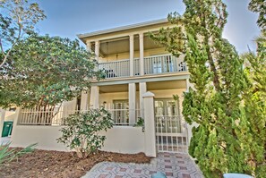 front of Burkes Bungalow