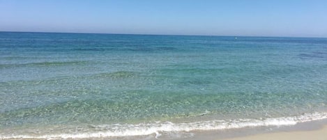 La spiaggia del Lido Marangi a 200mt da casa