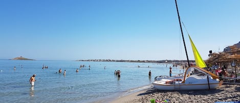 beautiful beach of Capaci.