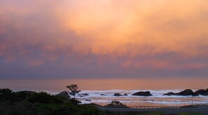 Sunset at Seal Rock from the deck