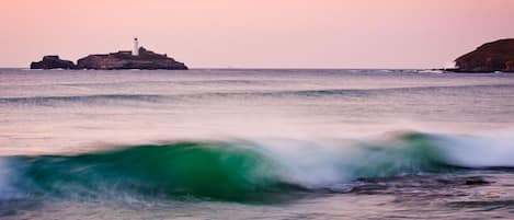 The famous Godrevy Lighthouse