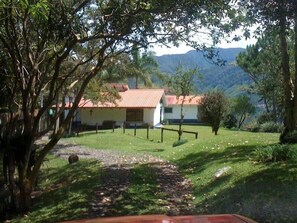 drive up view of part of the compound