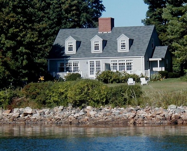 Captain's Quarters as viewed from the water.