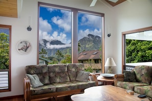 Room with a view - Mountain views from the living room