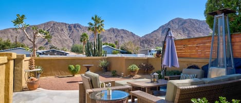 Front Courtyard with amazing views