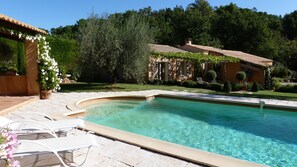 vue depuis le pool-house