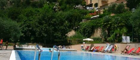 Piscine nel residence in funzione dal 15/06 al 15/09