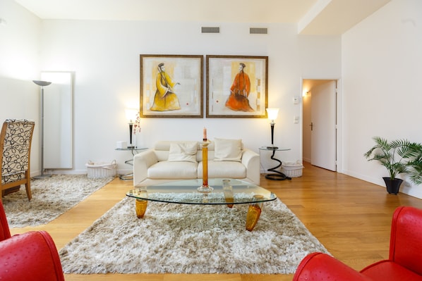 Tastefully Designed Living Room