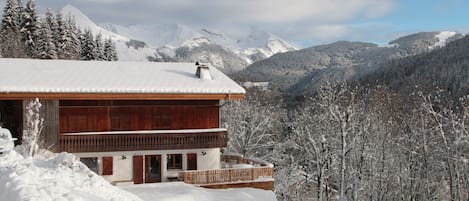 Chalet côté jardin