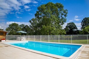 Magnificent private heated swimming pool