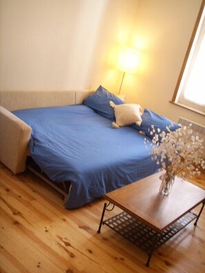 ...that opens into a double-bed
