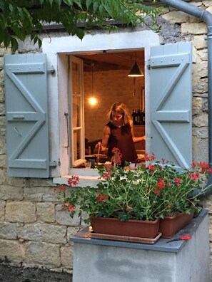 Emma and the Geraniums