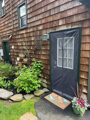 Your own private entry.