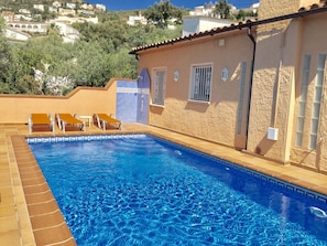 Poolterrasse Casa Navarra  ( Pool 8x4 m)
