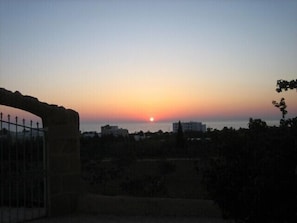 Vue depuis l’hébergement