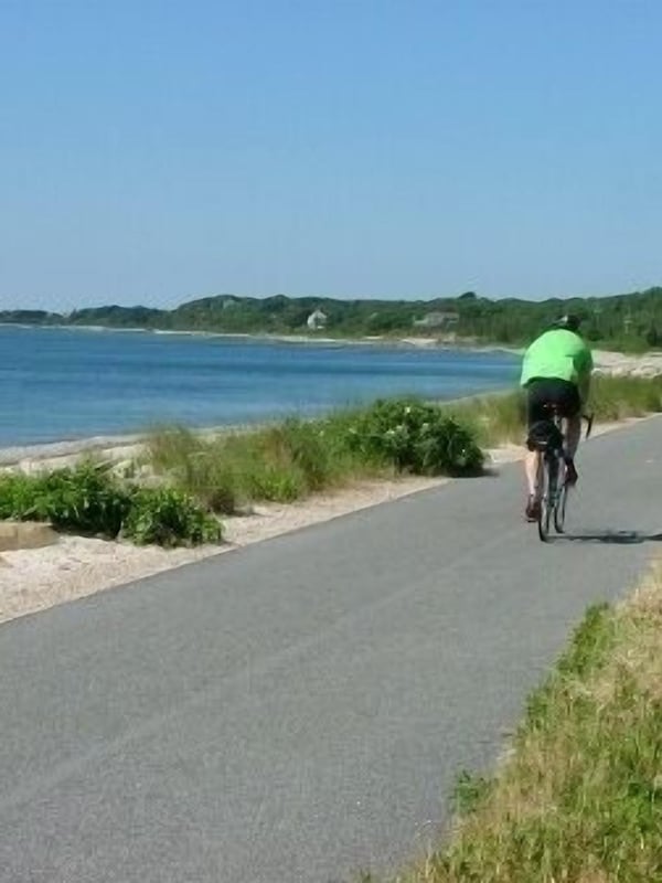 The Shining Sea Bike Path, over 10 miles long, is a treasure of Falmouth