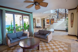 We used natural materials throughout to keep the house feeling light and airy.