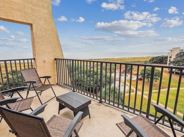 Ocean Views from the Balcony