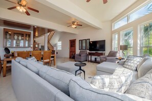 Spacious open floor plan