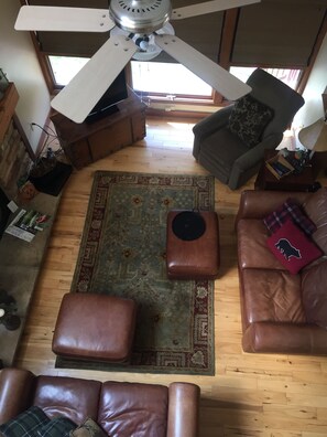 Loft View of Family room