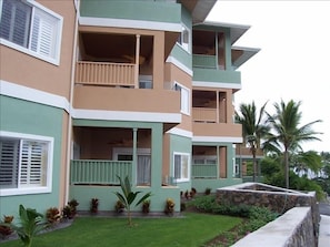  We own two side by side units in middle of the building.
