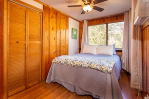 Bedroom 1 - Queen bed with views