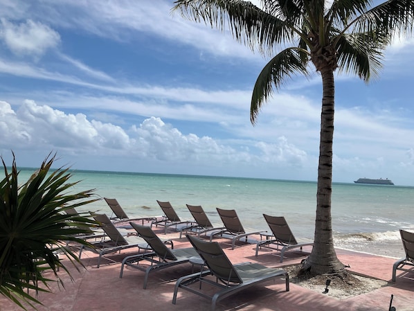 CBR Sun Deck with Private Beach