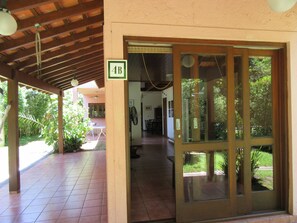 a entrada