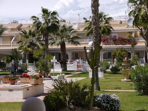 View of the gardens in El Divino