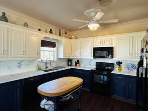 Renovated kitchen