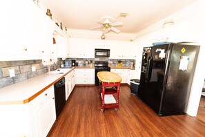 We have everything you will need to prepare meals 