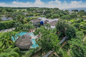 Drone View to the Sea