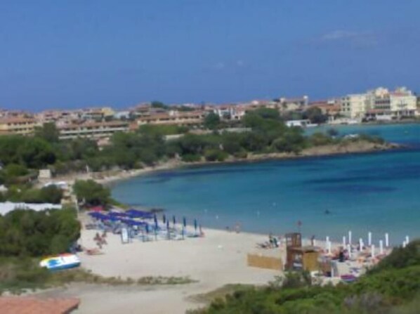 Blick auf den Strand