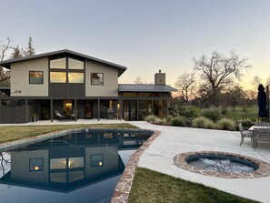 Main house from pool