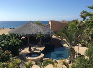 Tranquility and relaxation are the hallmarks of Baja Beach Getaway.