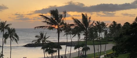 Stunning morning views from the privacy of your lanai