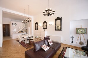 Living and dining area